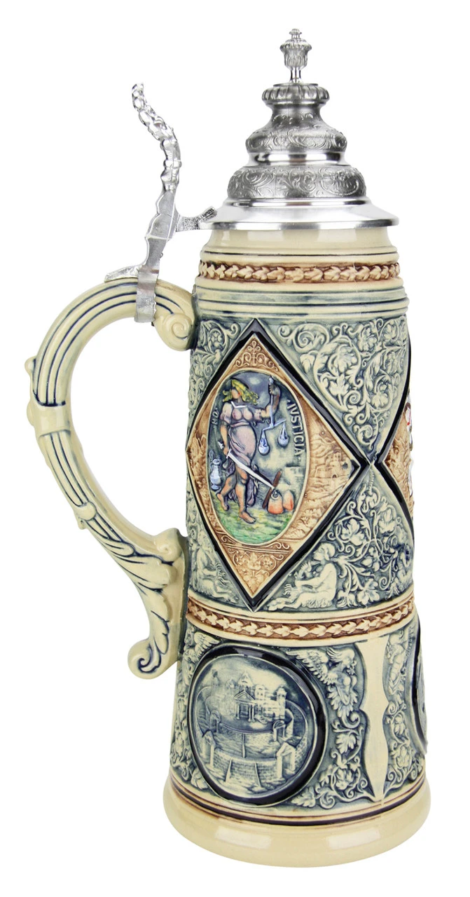 King Limitaet 2006 | King Solomon Handpainted Beer Stein - Image 3