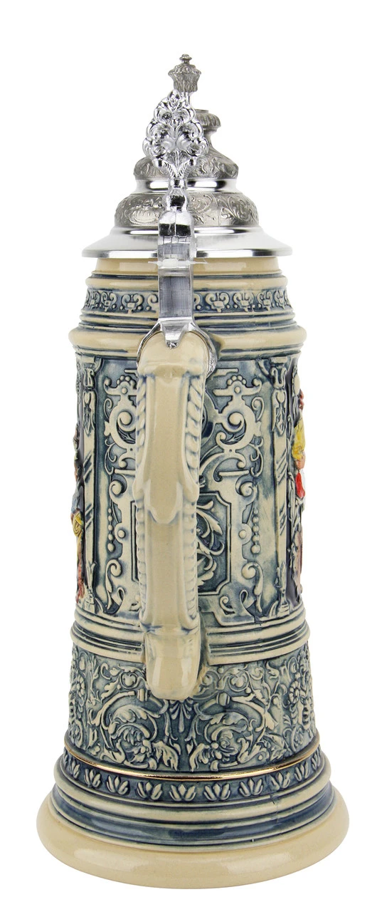 King Limitaet 2007 | Medieval Master Craftsman Handpainted Beer Stein - Image 5