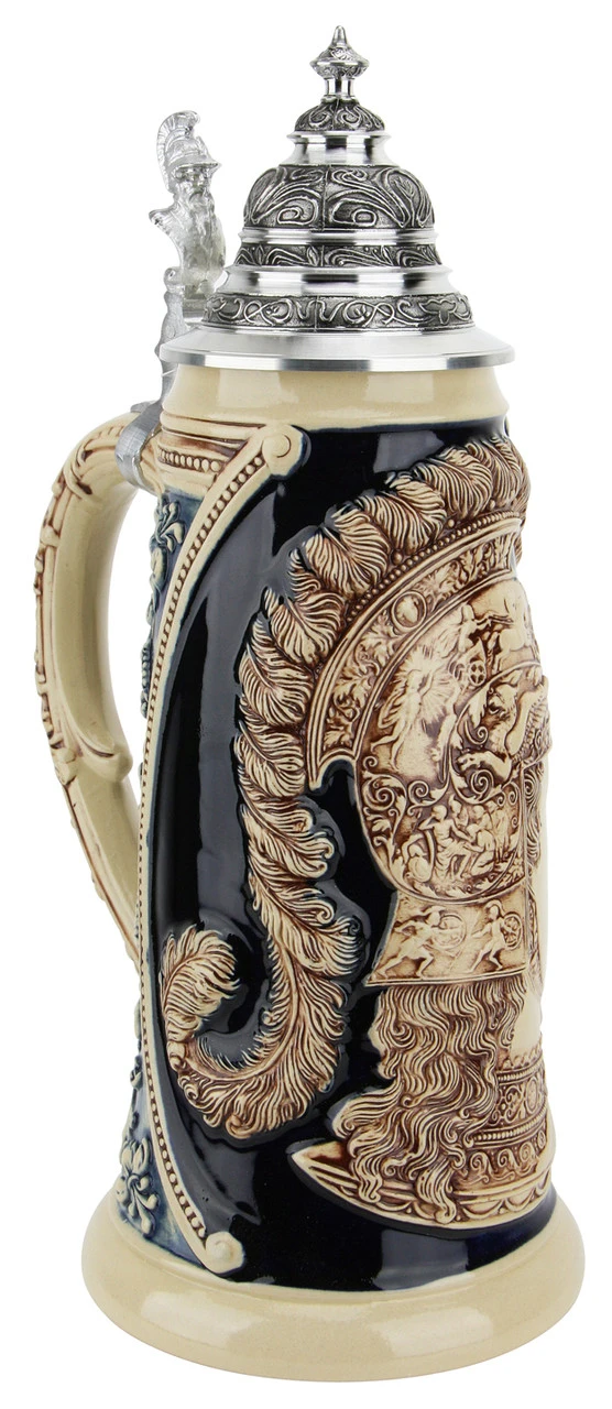 King Limitaet 2009 | Peter Duemler Minerva Antique Style Beer Stein - Image 2