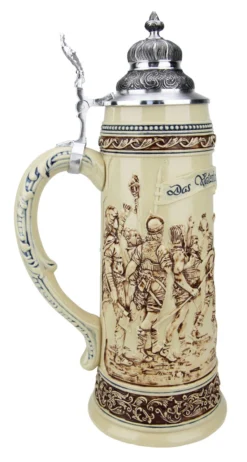 King Limitaet 2017 | Defending The Homeland Antique Style Beer Stein -Beer Steins Shop King Limitaet 2017 Defending the Homeland Antique Style Beer Stein K2047E LS SM 38566.1489794028