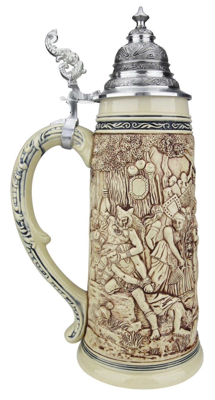 King Limitaet 2018 | Old German Victory Feast Antique Style Beer Stein 5 King Limitaet 2018 | Old German Victory Feast Antique Style Beer Stein - Image 5