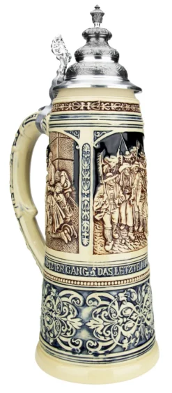 King Limitaet 2020 | Tyrolean Rebellion Antique Style Beer Stein -Beer Steins Shop King Limitaet 2020 Tyrolean Rebellion Antique Style Beer Stein K2050E LA SM 88155.1583789440