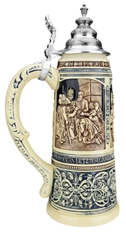 King Limitaet 2020 | Tyrolean Rebellion Antique Style Beer Stein -Beer Steins Shop King Limitaet 2020 Tyrolean Rebellion Antique Style Beer Stein K2050E LS SM 37832.1583789469