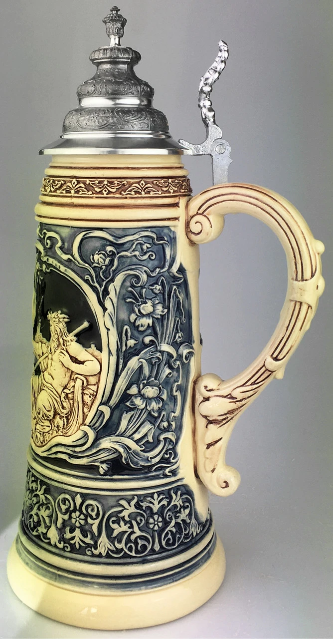 King Limitaet 2021 | Rhein And Mosel River Antique Style Beer Stein 2 King Limitaet 2021 | Rhein And Mosel River Antique Style Beer Stein - Image 2
