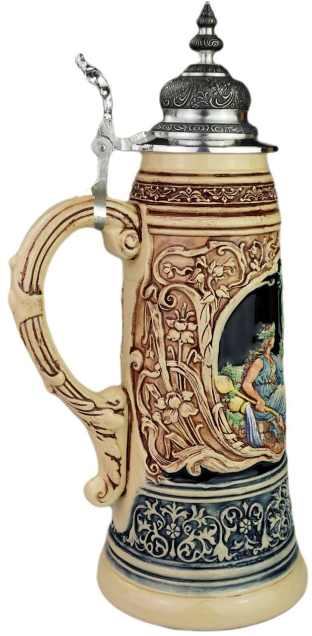 King Limitaet 2021 | Rhein And Mosel River Handpainted Beer Stein - Image 2