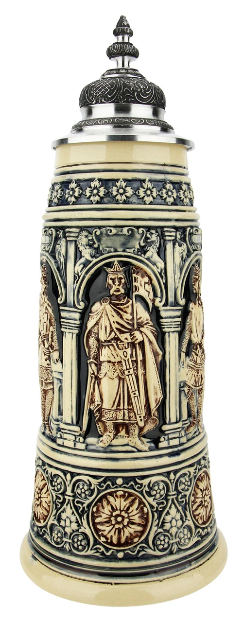 King Limitaet 2023 | Crusaders Antique Style Beer Stein 2 King Limitaet 2023 | Crusaders Antique Style Beer Stein - Image 2