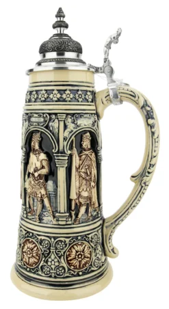 King Limitaet 2023 | Crusaders Antique Style Beer Stein 9 King Limitaet 2023 | Crusaders Antique Style Beer Stein -Beer Steins Shop King Limitaet 2023 Crusaders Antique Style Beer Stein K2053E RS SM 14796.1678917938