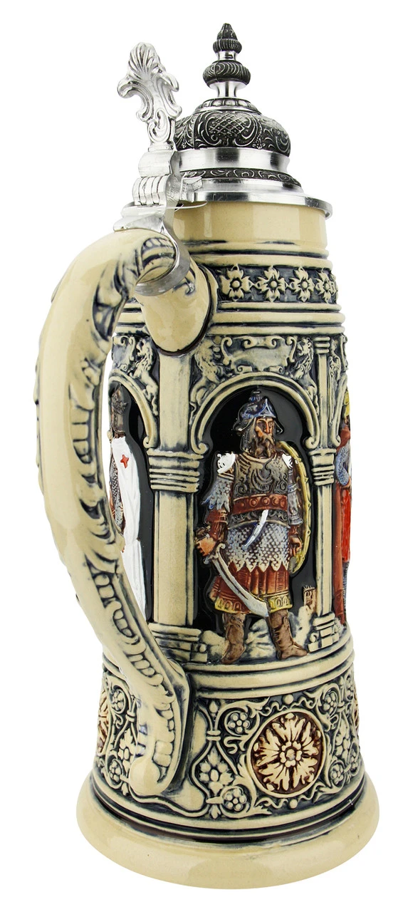 King Limitaet 2023 | Crusaders Handpainted Beer Stein 5 King Limitaet 2023 | Crusaders Handpainted Beer Stein - Image 5
