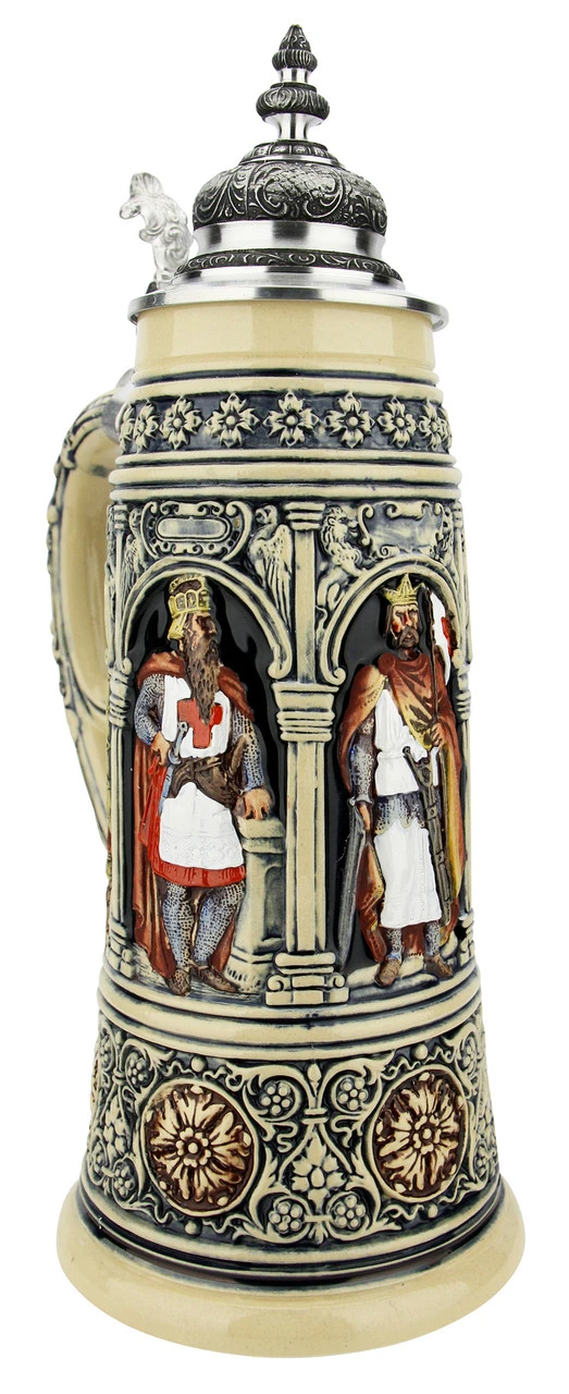 King Limitaet 2023 | Crusaders Handpainted Beer Stein 1 King Limitaet 2023 | Crusaders Handpainted Beer Stein