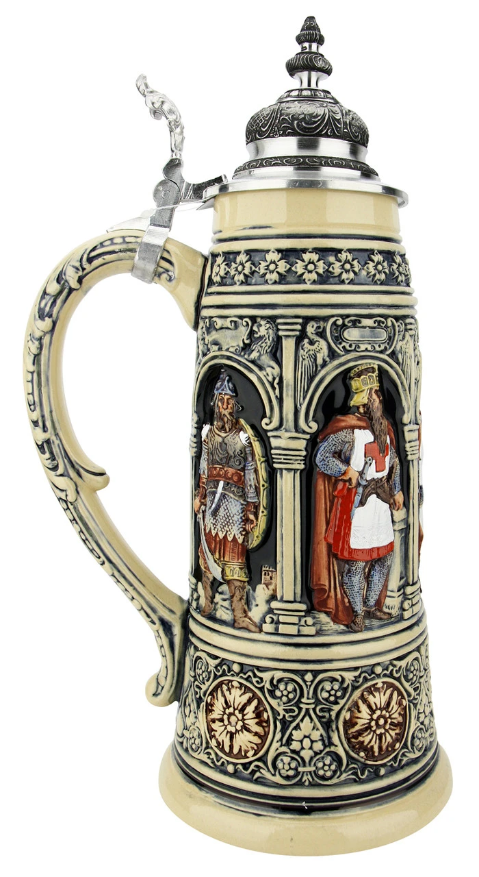 King Limitaet 2023 | Crusaders Handpainted Beer Stein 6 King Limitaet 2023 | Crusaders Handpainted Beer Stein - Image 6