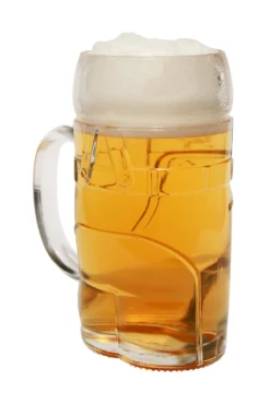 Lederhosen Glass Beer Mug 0.5 Liter -Beer Steins Shop Lederhosen Glass Beer Mug 0.5 Liter GS200005 AwBeer SM 05923.1433352903