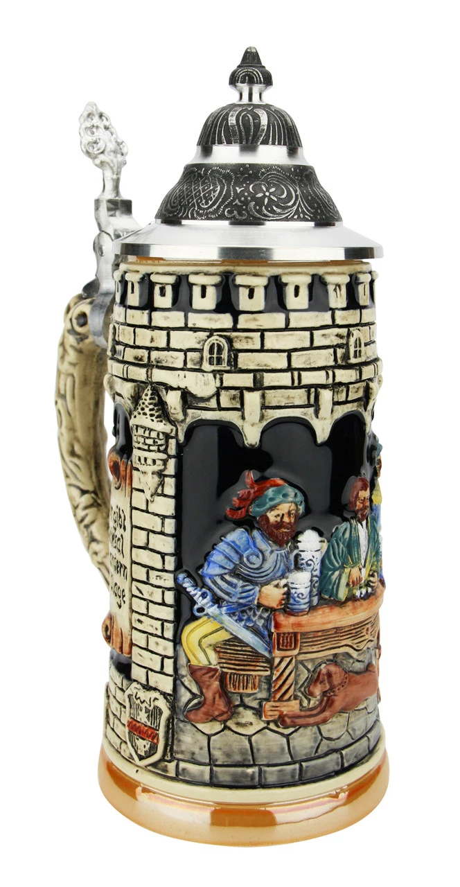Lifes A Gamble Medieval Themed Beer Stein - Image 2