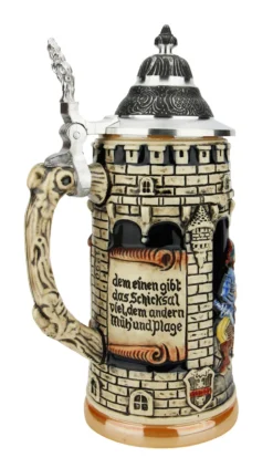 Lifes A Gamble Medieval Themed Beer Stein -Beer Steins Shop Lifes a Gamble Medieval Themed Beer Stein KT1290BZ LS SM 27122.1618429335