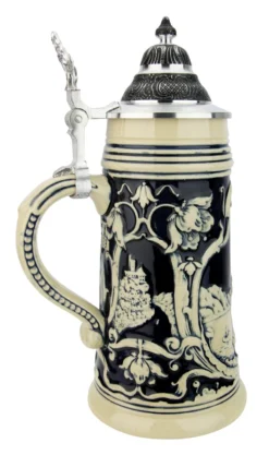 Loreley Rhein River Beer Stein Cobalt -Beer Steins Shop Loreley Rhein River Beer Stein Cobalt KT0233EZ LS SM 21040.1611356481
