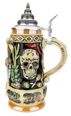 Mexico Beer Stein -Beer Steins Shop Mexico Beer Stein K393MEX RS SM 07067.1586808175