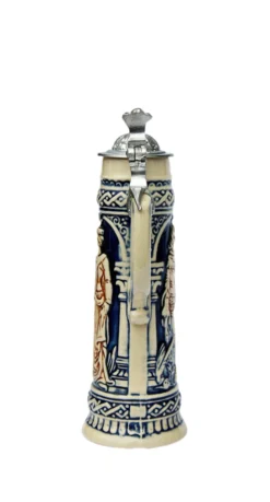 Falconer Mini German Schnapps Stein -Beer Steins Shop Mini Falconer Beer Stein 0.125 Liter K230E Back SM 44943.1401397991