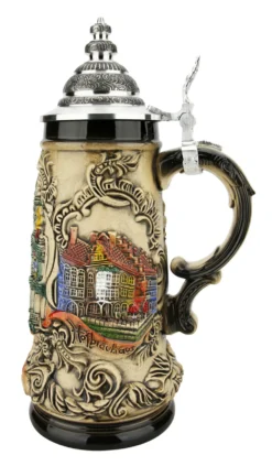 Munich Glockenspiel Beer Stein -Beer Steins Shop Munich Glockenspiel Beer Stein ZB1937906 RS SM 20335.1618881333
