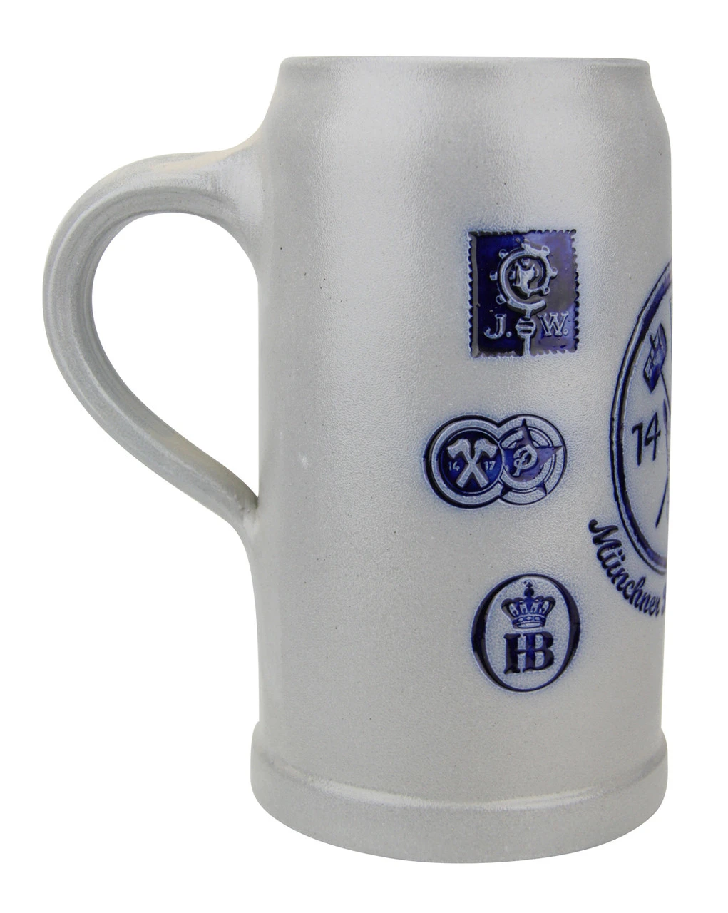 Munich Purity Law 1487 1 Liter Salt Glaze Stoneware Beer Mug 6 Munich Purity Law 1487 1 Liter Salt Glaze Stoneware Beer Mug - Image 6