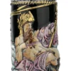 Neptune German Beer Stein With Mermaid Handle | Handpainted
