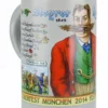 Official Munich Oktoberfest 2014 Wirtekrug Salt Glaze Beer Mug