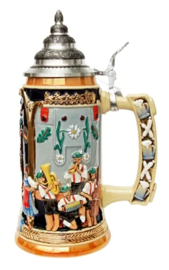 Oktoberfest Celebratory Beer Stein -Beer Steins Shop Oktoberfest Celebratory Beer Stein K203F RS SM 01177.1500391348