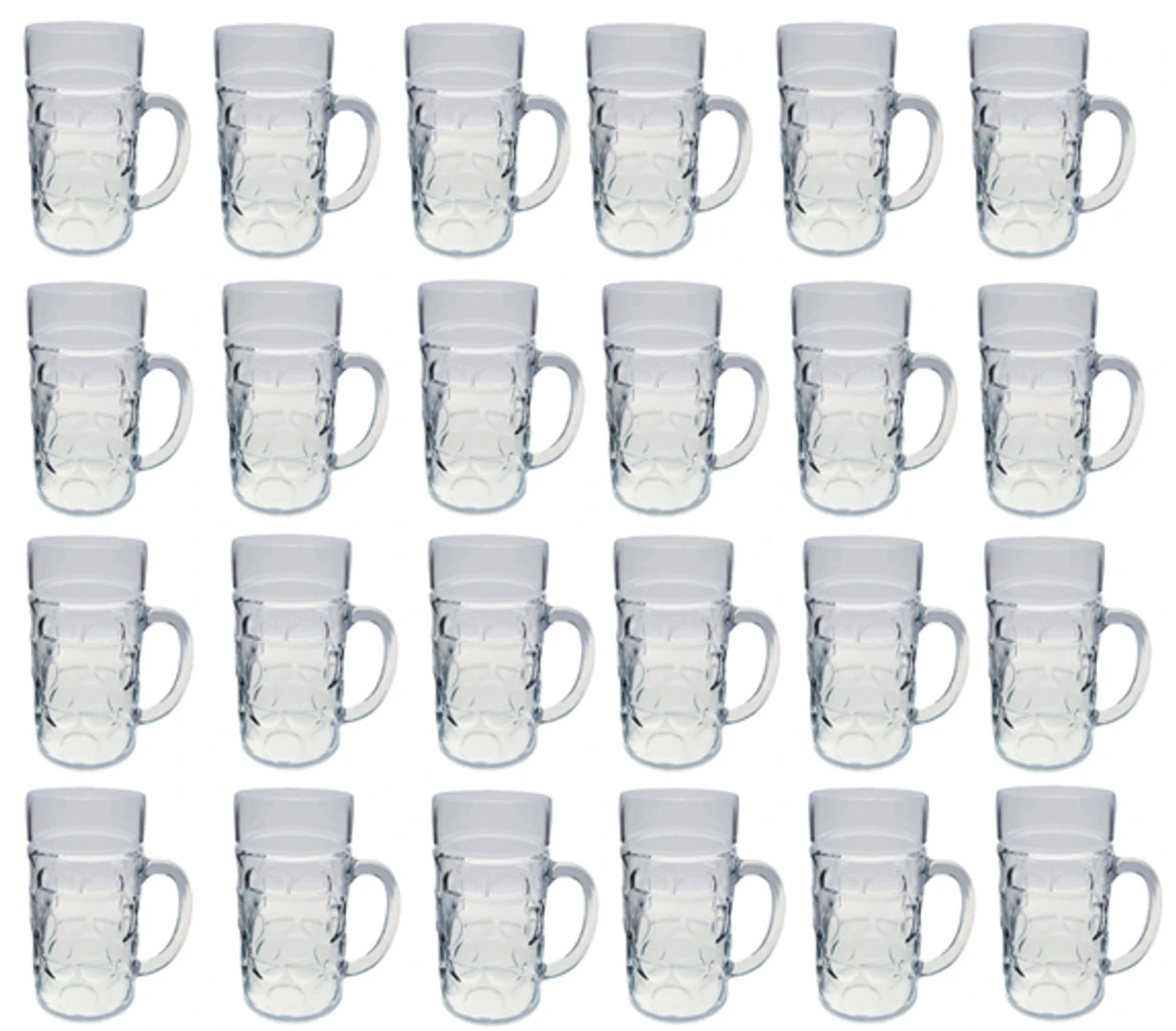 Plastic Beer Mug 24 Pack 1 Liter 1 Plastic Beer Mug 24 Pack 1 Liter