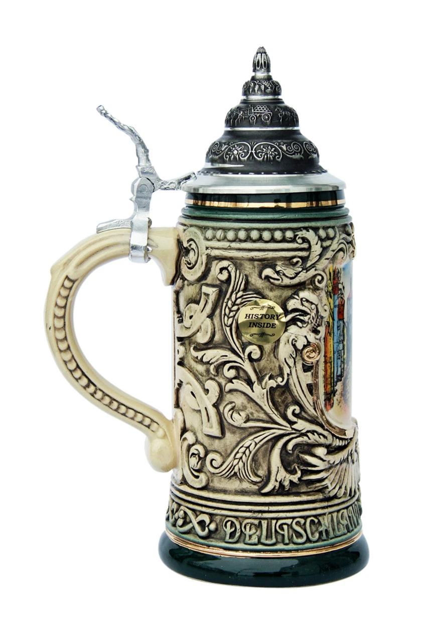 Rothenburg City Skyline Beer Stein 0.4 Liter 2 Rothenburg City Skyline Beer Stein 0.4 Liter - Image 2