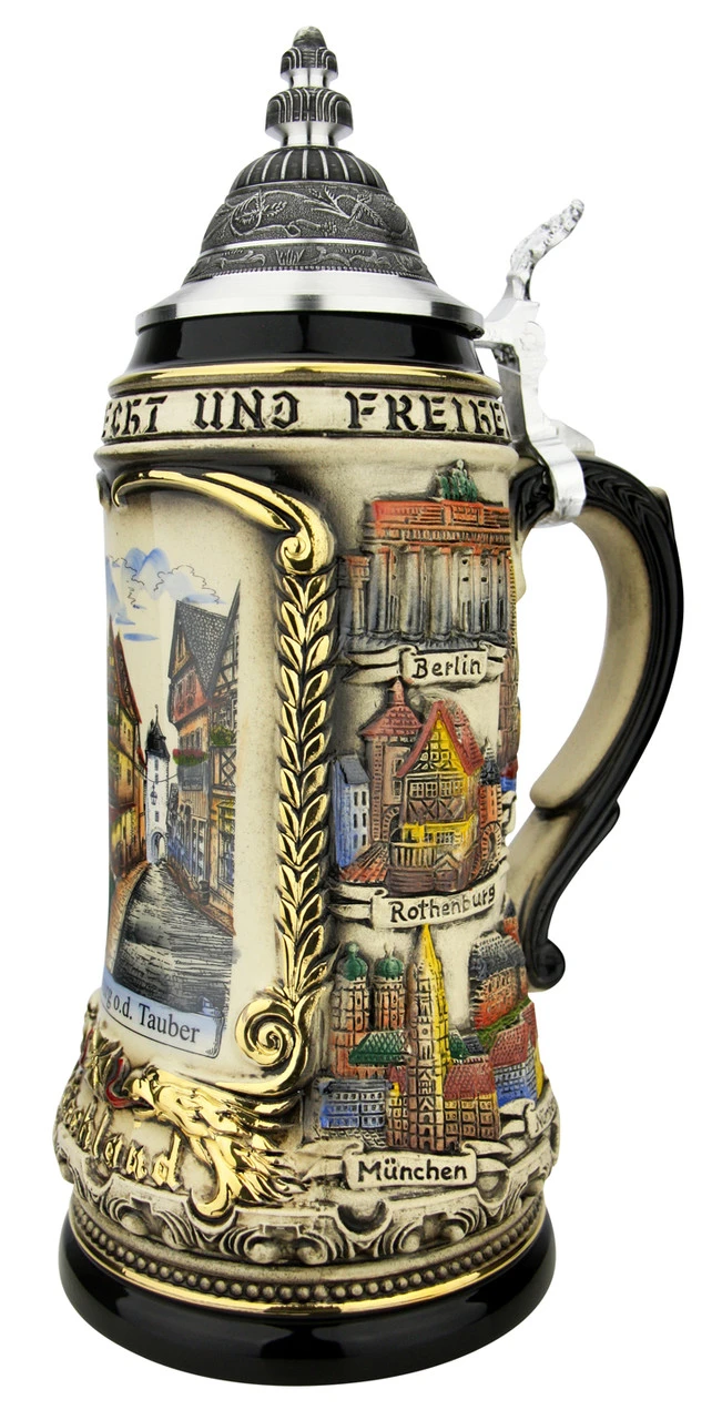 Rothenburg German Beer Stein 2 Rothenburg German Beer Stein - Image 2