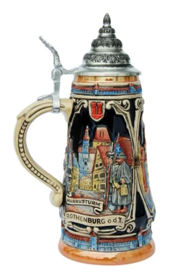 Rothenburg Ob Der Tauber Beer Stein 5 Rothenburg Ob Der Tauber Beer Stein -Beer Steins Shop Rothenburg ob der Tauber Beer Stein K303R LS SM 54486.1401398959