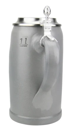 Munich Purity Law 1487 1 Liter Salt Glaze Stoneware Beer Stein 11 Munich Purity Law 1487 1 Liter Salt Glaze Stoneware Beer Stein -Beer Steins Shop Salt Glaze Beer Stein 1 Liter Back SM 35294.1503871620