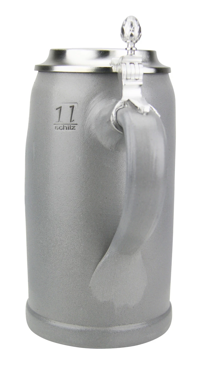 Munich Purity Law 1487 1 Liter Salt Glaze Stoneware Beer Stein 5 Munich Purity Law 1487 1 Liter Salt Glaze Stoneware Beer Stein - Image 5