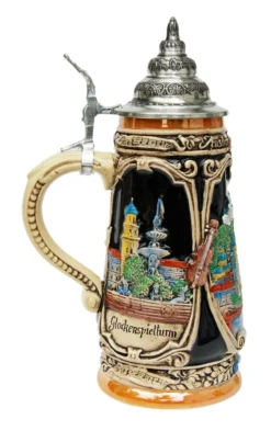Salzburg Mozart Beer Stein -Beer Steins Shop Salzburg Mozart Beer Stein K323S LS SM 07504.1416845126