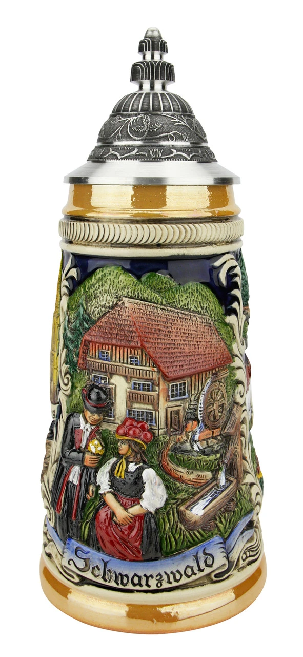 Schwarzwald Black Forest German Beer Stein 2 Schwarzwald Black Forest German Beer Stein - Image 2