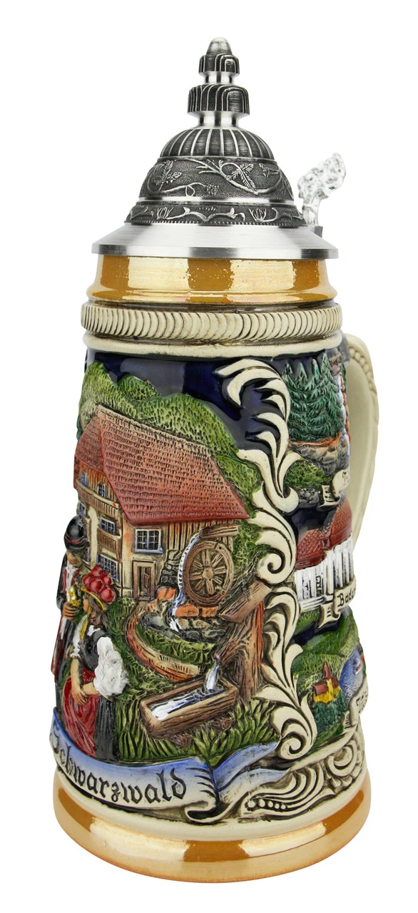 Schwarzwald Black Forest German Beer Stein 3 Schwarzwald Black Forest German Beer Stein - Image 3
