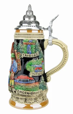 Schwarzwald Cuckoo Clock Beer Stein -Beer Steins Shop Schwarzwald Cuckoo Clock Beer Stein K307SWD RS SM 39865.1495577554