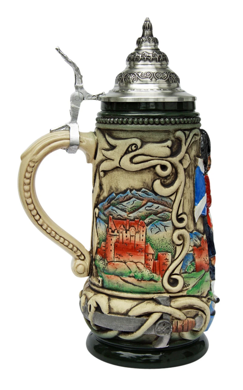 Scotland Beer Stein Rustic 3 Scotland Beer Stein Rustic - Image 3