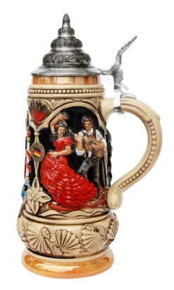 Spain Beer Stein -Beer Steins Shop Spain Beer Stein K393SP RS SM 36101.1423163477