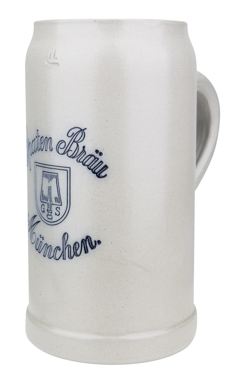 Spaten Brau Brewery 1 Liter Salt Glaze Stoneware Beer Mug - Image 5