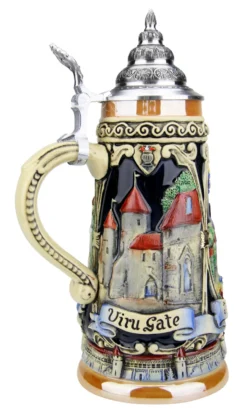 Tallinn Estonia Beer Stein -Beer Steins Shop Tallinn Estonia Beer Stein K303T LS SM 78526.1555529201