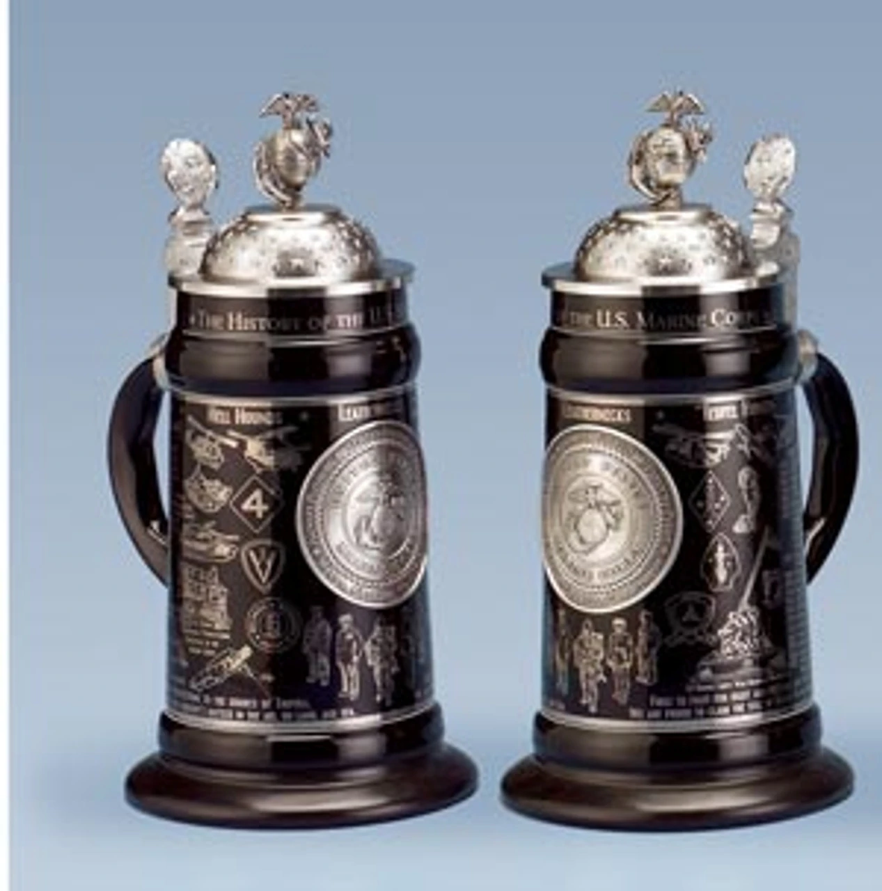 U.S. Marine Corps History Beer Stein - Image 2