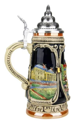 Wiesbaden Beer Stein -Beer Steins Shop Wiesbaden Beer Stein K303WB LS SM 45905.1491257486