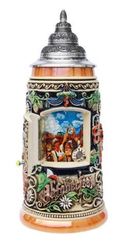 Window To Oktoberfest Munich Beer Stein